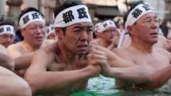 Новогодишње ритуално купање у Јапану
