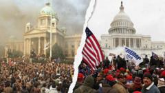 Демонстрације у Београду и Вашингтону