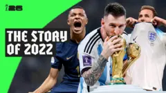 Kylian Mbappe, Lionel Messi and Harry Kane