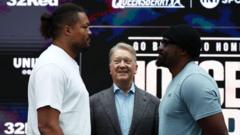 'Old school fight' - Joyce to face Chisora in July