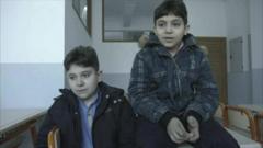 Syrian brothers talk about life before they left Syria