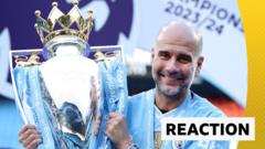 I'm exhausted, tired and happy - Guardiola