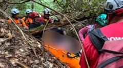 El “milagroso” rescate de un hombre que pasó 12 días sin comida en unas montañas de Kentucky