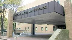 Southwark Crown Court - a modern, brown brick building 