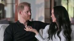 Harry and Meghan talk in their documentary