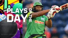 Pollard’s five consecutive sixes – The Hundred plays of the day