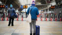 Train Strikes Disrupting Weekend Before Christmas - BBC News