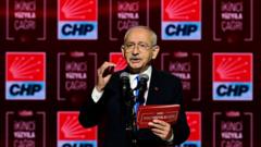 Etkinlikte CHP Genel Başkanı Kemal Kılıçdaroğlu, ‘vizyon belgesini’ açıkladı.