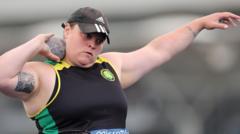 Shot putter McKinna targets LA Games swansong