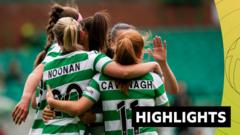 Watch the goals as Celtic thrash Dundee Utd in SWPL