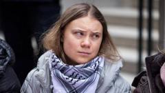 Greta Thunberg fined for disobeying police at Swedish climate protest