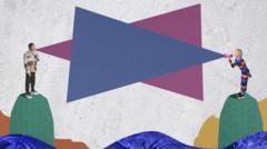 Dos personas hablando