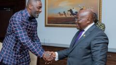 Elba and Ghana President Akufo Addo