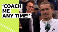 'Coach me any time!' - Zverev's offer to Guardiola