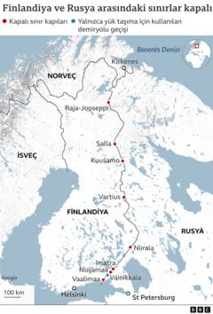 finlandiya rusya sınır kapıları