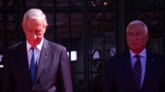 Marcelo Rebelo de Sousa y António Costa