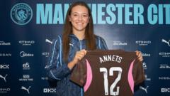 Man City sign England youth international Annets