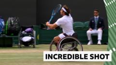 ‘Incredible instinct! – Caverzaschi wins excellent point in men’s wheelchair doubles