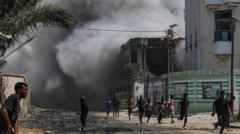 Un ataque israelí contra una escuela en Gaza «mata a 30 personas»