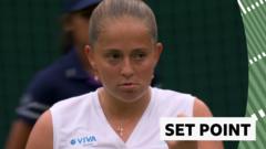 'What a set of tennis!' - Ostapenko wins opening set against Putintseva