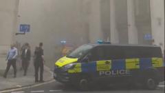 Fire breaks out at restaurant near Bank of England