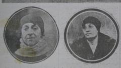 Nezihe Muhiddin (solda) ve kadın hakları mücadelesine girmesinde rol oynayan dayı kızı Nakiye Kanım