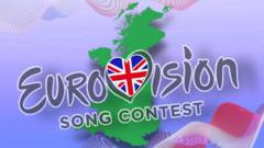 Mock up Eurovision UK logo.