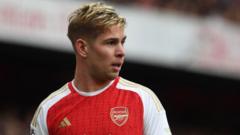 Fulham agree club record fee for Arsenal's Smith Rowe