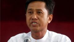 缅甸著名民主活动人士觉敏友是被处决的四名人士之一