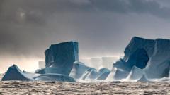 Iceberg twice size of Greater London stuck spinning in ocean trap
