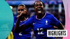 France begin with entertaining win over Colombia 