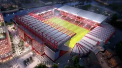 Benoy Architects An artists' impression of how the City Ground could look, published in 2020