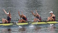 GB win rowing gold in astonishing photo finish