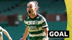 Watch dramatic late goal that won Celtic SWPL title