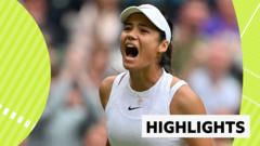 Raducanu begins Wimbledon campaign with victory over Zarazua