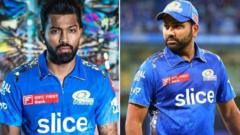 ہاردک پانڈیا اور روہت شرما