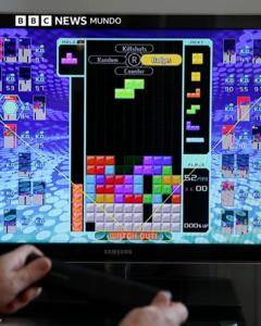Pantalla de tetris