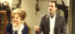 Prunella Scales as Sybil Fawlty and John Cleese as Basil Fawlty