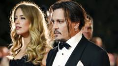 Amber Heard and Johnny Depp in 2016