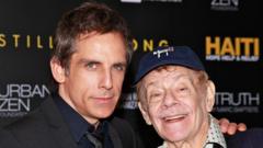Ben Stiller with father Jerry in 2011
