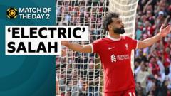 How ‘electric’ Salah ‘had a point to prove’ against Spurs
