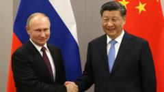 Putin (ibumoso) na XI baheruka guhura muri Gashyantare i Beijing 