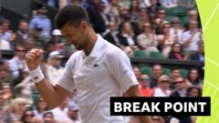 ‘He’s not human’ – Djokovic hits ‘incredible’ volley