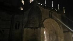 مالمسبری ایبی کی شکل آج بھی گافی حد تک ویسی ہی ہے جیسی جان آف ٹنٹرن کے زمانے میں تھی