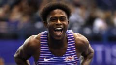 Welsh sprinter Azu breaks 10-second barrier