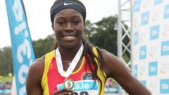 Adeleke breaks Irish 100m record at National Championships