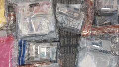 Arrest after £45k worth of suspected cocaine seized