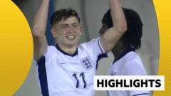 Spurs’ Moore scores ‘very special’ goal in England U17s win