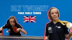 Bly Twomey: ‘Table tennis makes all my worries go away’