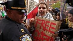 La creciente tensión en las universidades de EE.UU. tras la oleada de detenciones de estudiantes que protestan contra  la guerra en Gaza y las denuncias de actos «antisemitas»